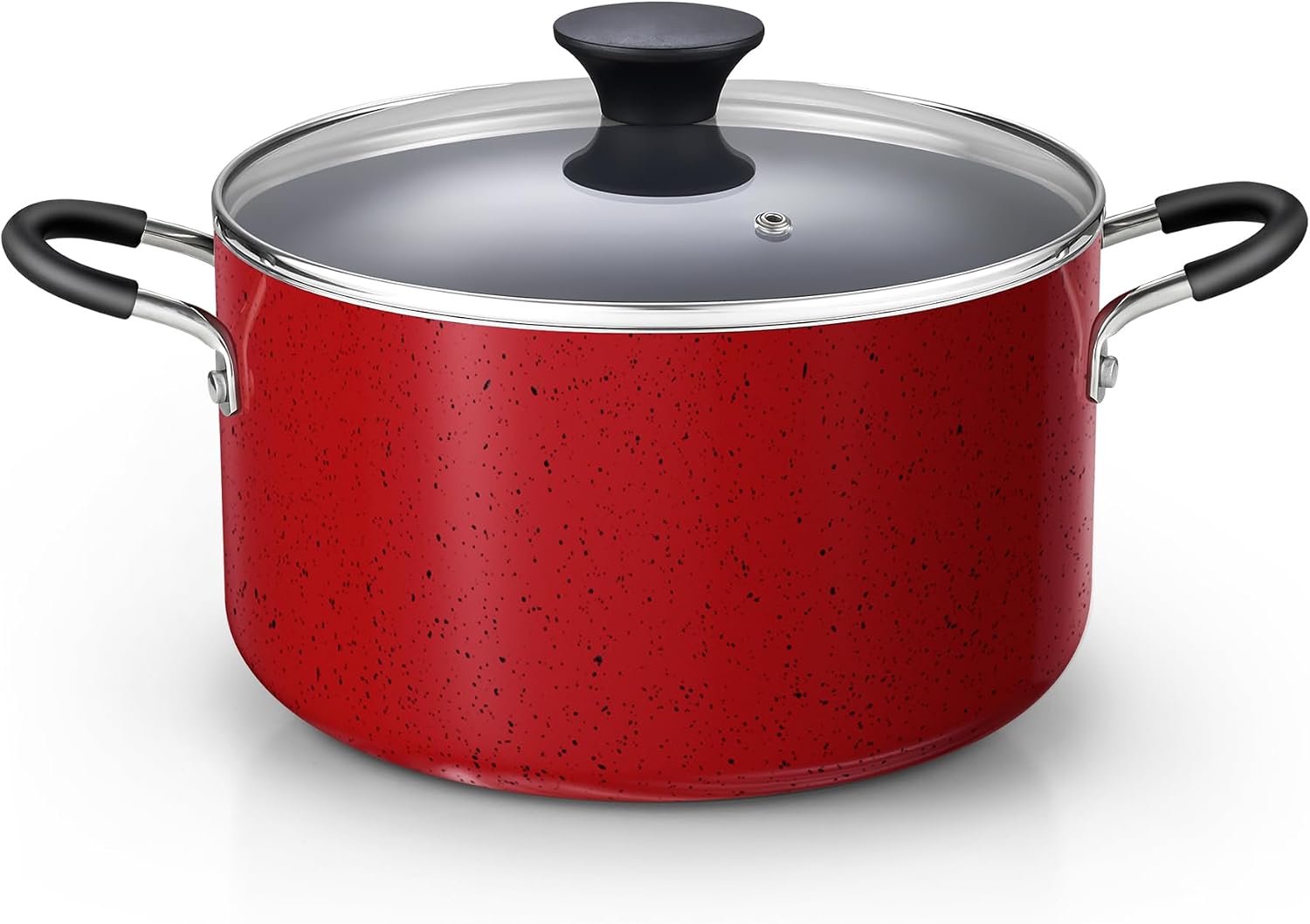 Cook N Home 10.5 Quart Non Stick Stock Pot with Lid, Large Pots for Cooking