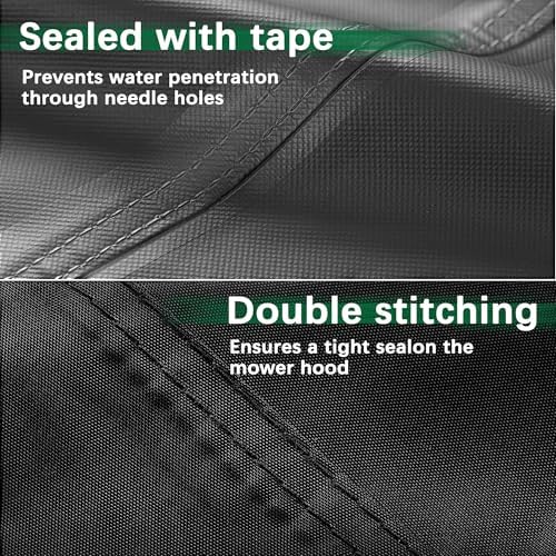 Himal Outdoors Riding Lawn Mower Cover Pro, Heavy Duty 600D to 54" | Polyester Oxford,Waterproof,UV Resistant,Universal Size Tractor Cover,Storage Bag