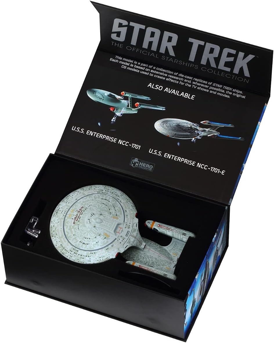 Hero Collector Eaglemoss U.S.S. Enterprise NCC-1701-D Collector's XL Edition | Star Trek Official Starships Collection | Model Replica