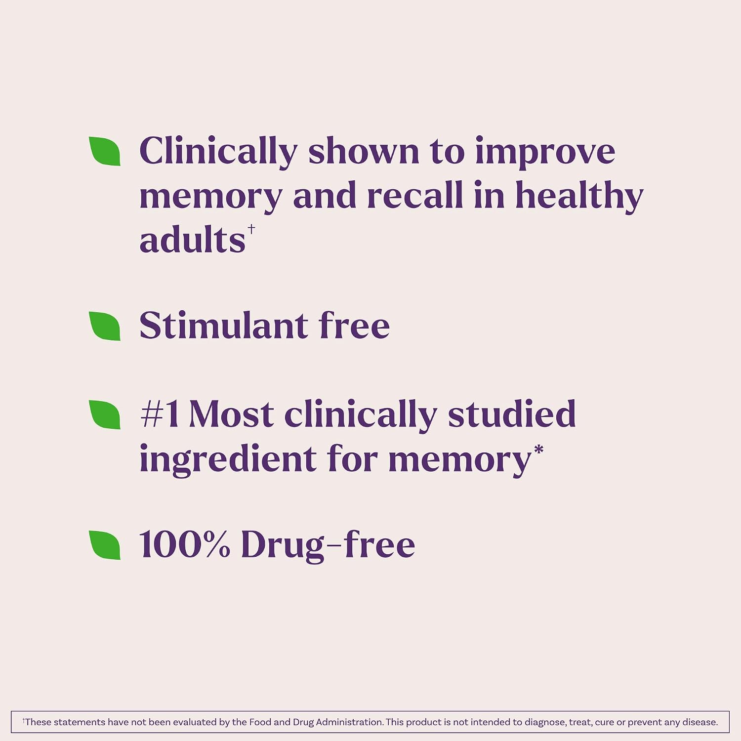 Natrol Cognium Memory, Brain Memory Supplements, Stimulant-Free, 60 Tablets | Clinically Shown to Improve Memory and Recall in Healthy Adults