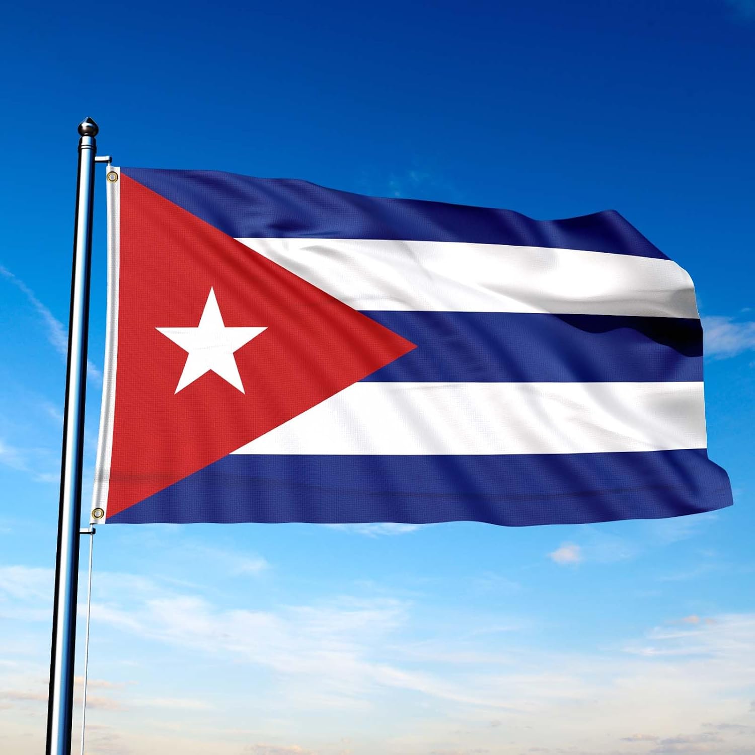 Nicaragua Flag Nicaraguan National Banner 3X5 FT Indoor Walls, Outdoor | Gardens, Decks, Car,Nicaragua Flags Decorations