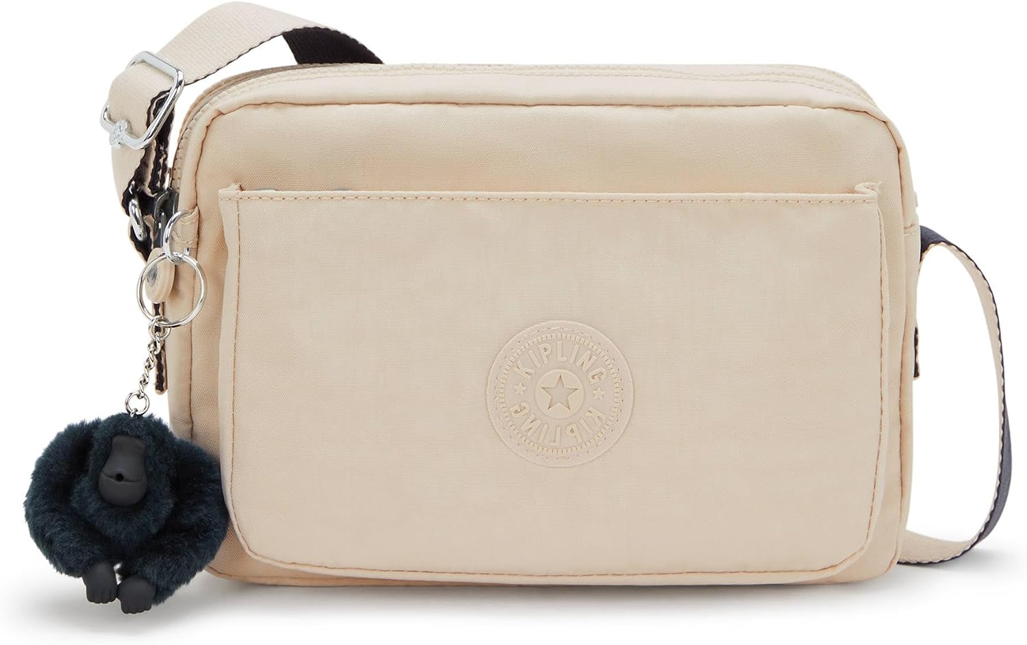 Kipling Women’s Abanu Medium Crossbody Bag, Lightweight, Adjustable Nylon Waist Pack with Multi-Compartment Zip Pockets