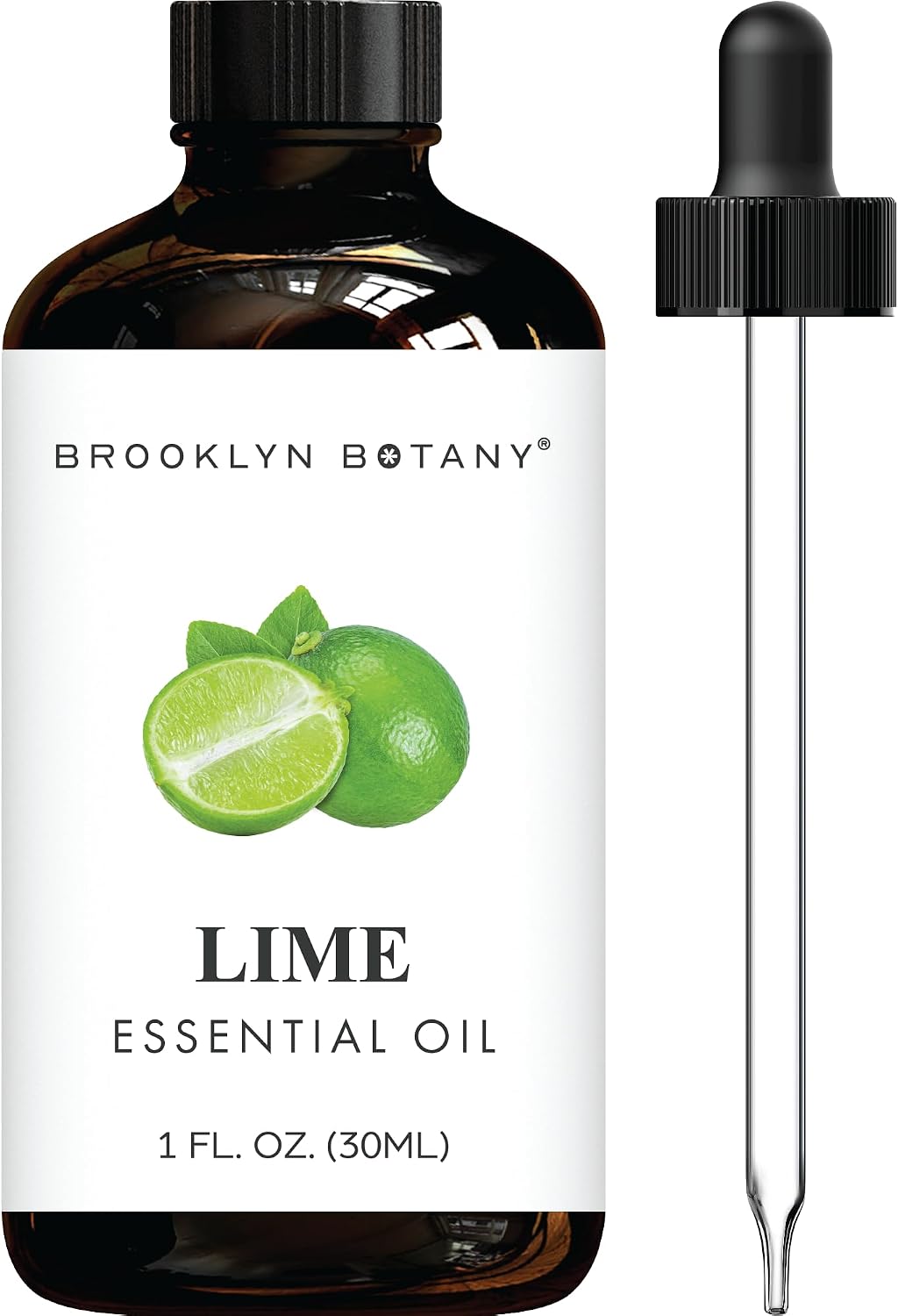 Brooklyn Botany Peppermint Essential Oil - Huge 4 Fl Oz - 100% Pure and Natural - Premium Grade with Dropper - for Aromatherapy and Diffuser