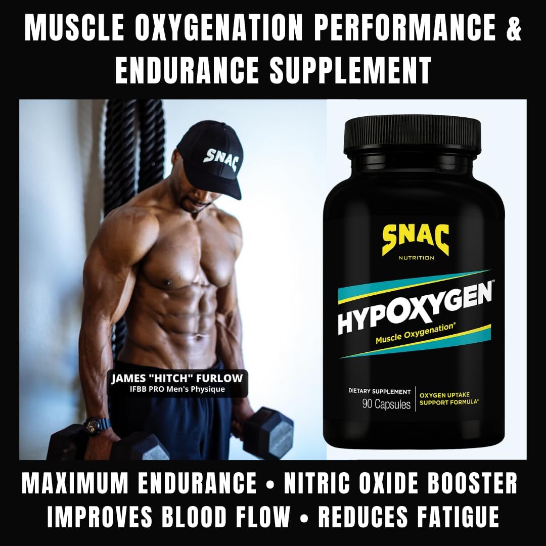 SNAC HypOxygen Oxygenation Enhancement Support Formula, 90 Capsules