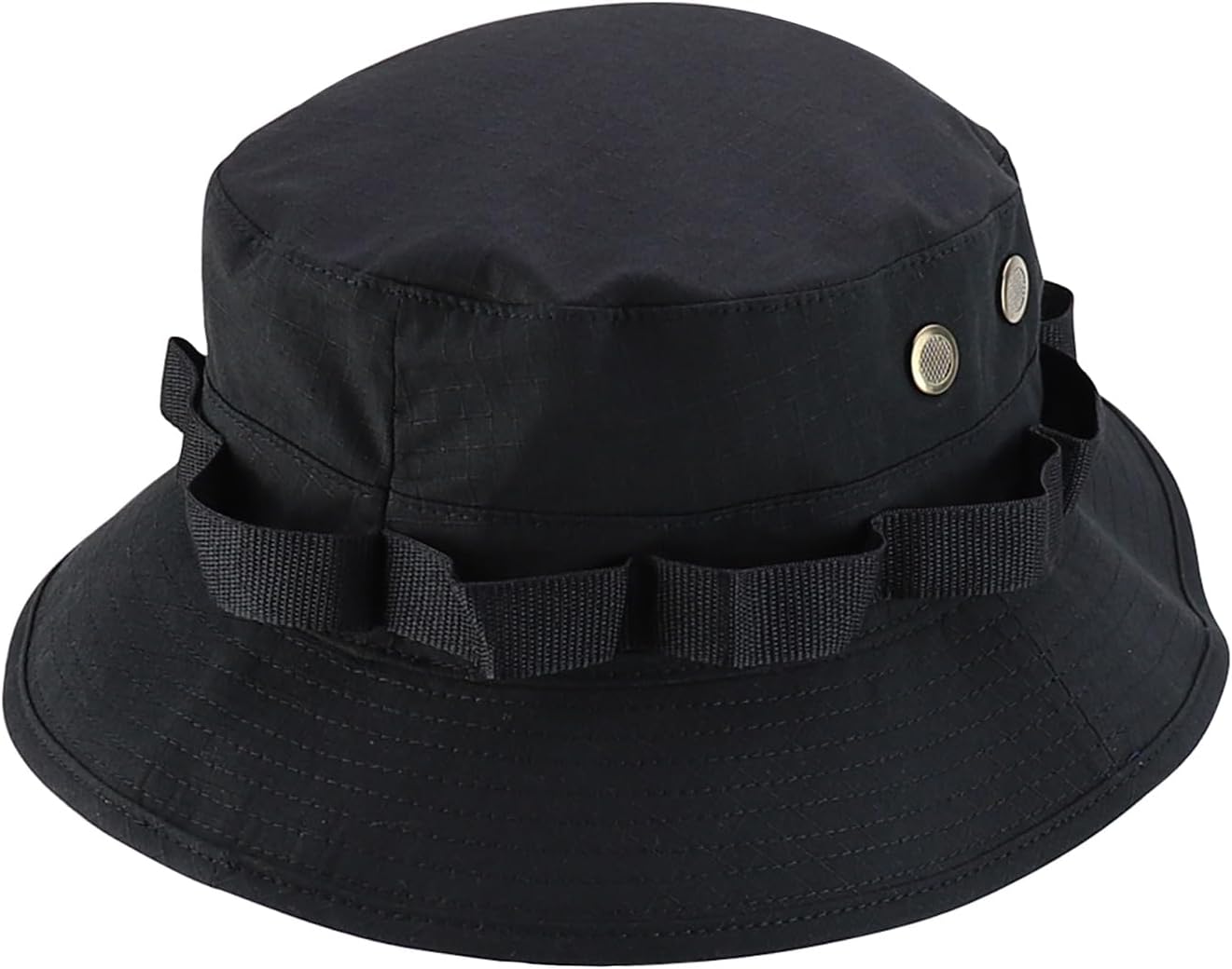 Armycrew Ripstop Tear Resistant Cotton Jungle Boonie Cap with Chin Strap