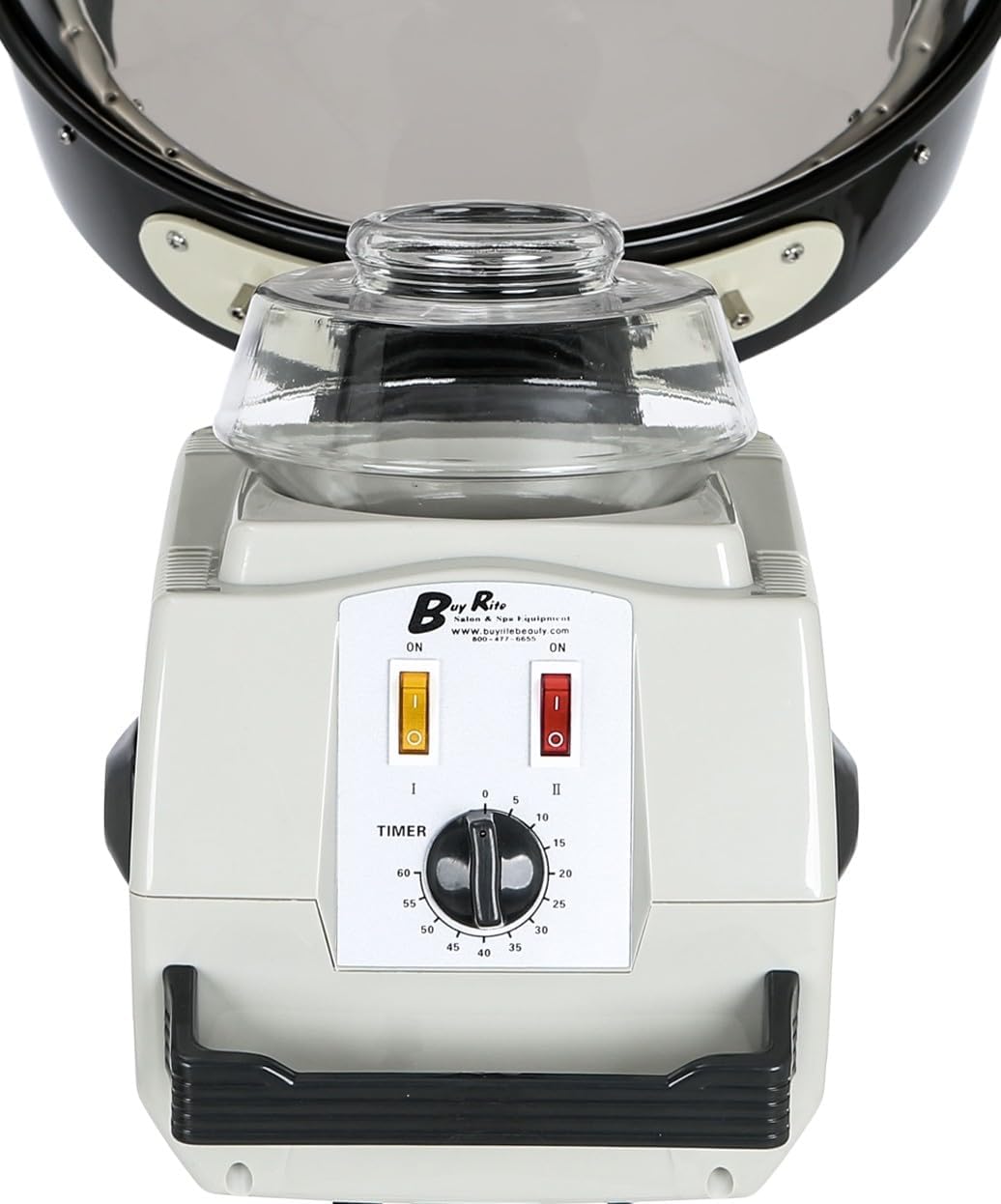 Buy-Rite Melissa Hair Steamer Color Processor 620W Extra Large Hood | Hood And Five-Star Rolling Base, For Deep Conditioning And Color Treatments