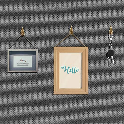 30 Pcs 20 Lbs Pin Hooks Push Pin Hangers Teardrop Style Picture Hooks Metal Picture Hanging Nails for Home Office Wooden Fabric Wall(Silver)