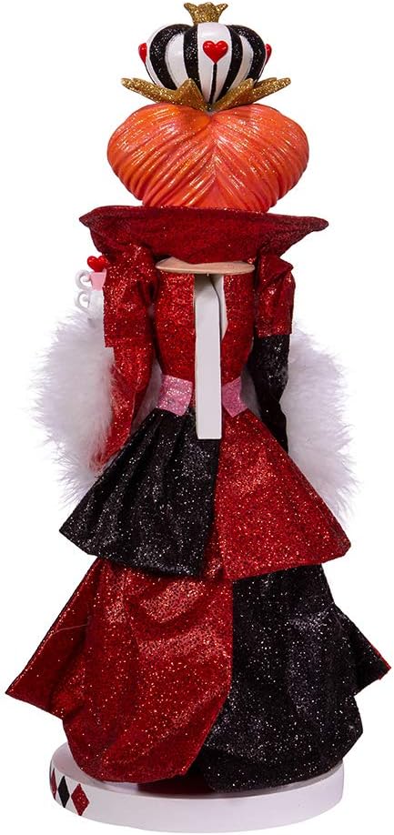 Kurt S. Adler 17.5-Inch Hollywood Queen of Hearts Nutcracker