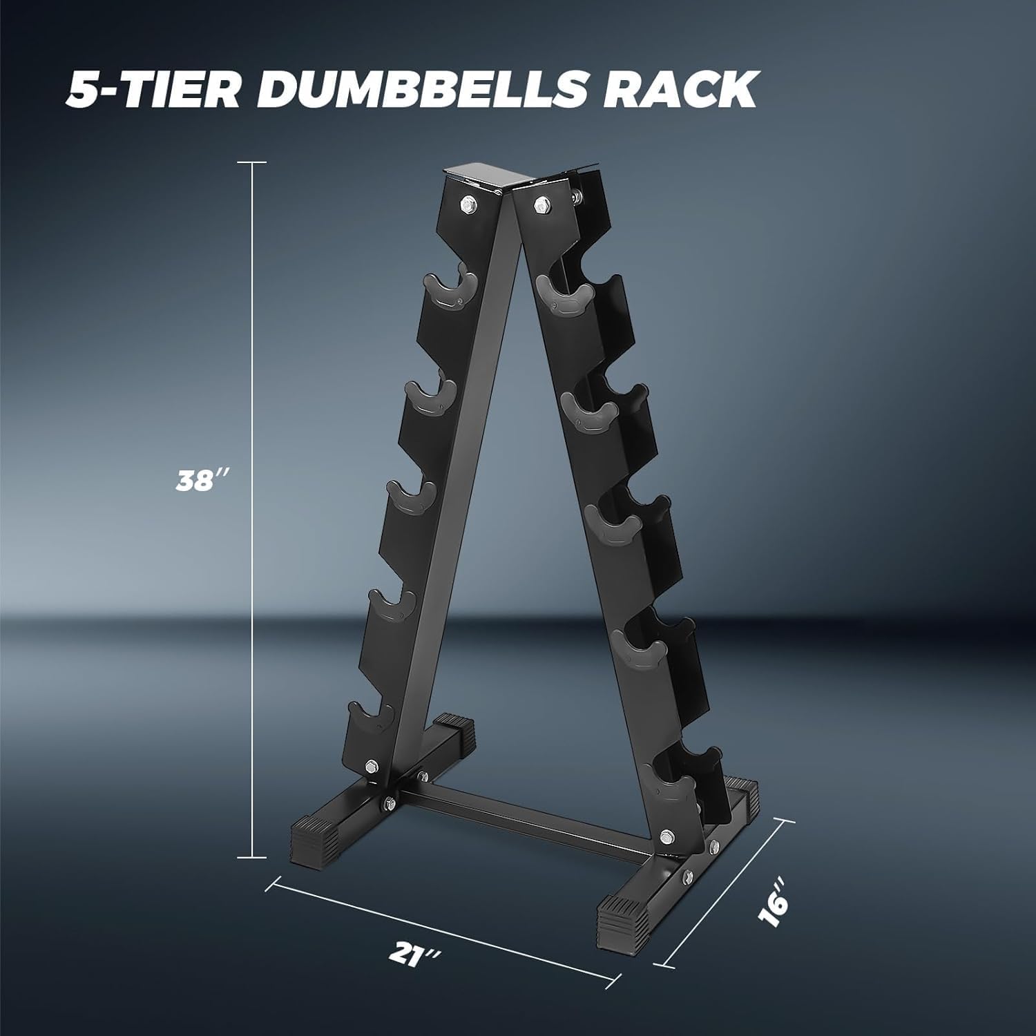 RitFit Rubber Coated Hex Dumbbell Weights Set for Home Gym | Cast Iron Core, Anti-Slip Knurled Chrome Handle, Hexagon Anti-Roll, Heavy-Duty Dumbbell Set for Strength Training