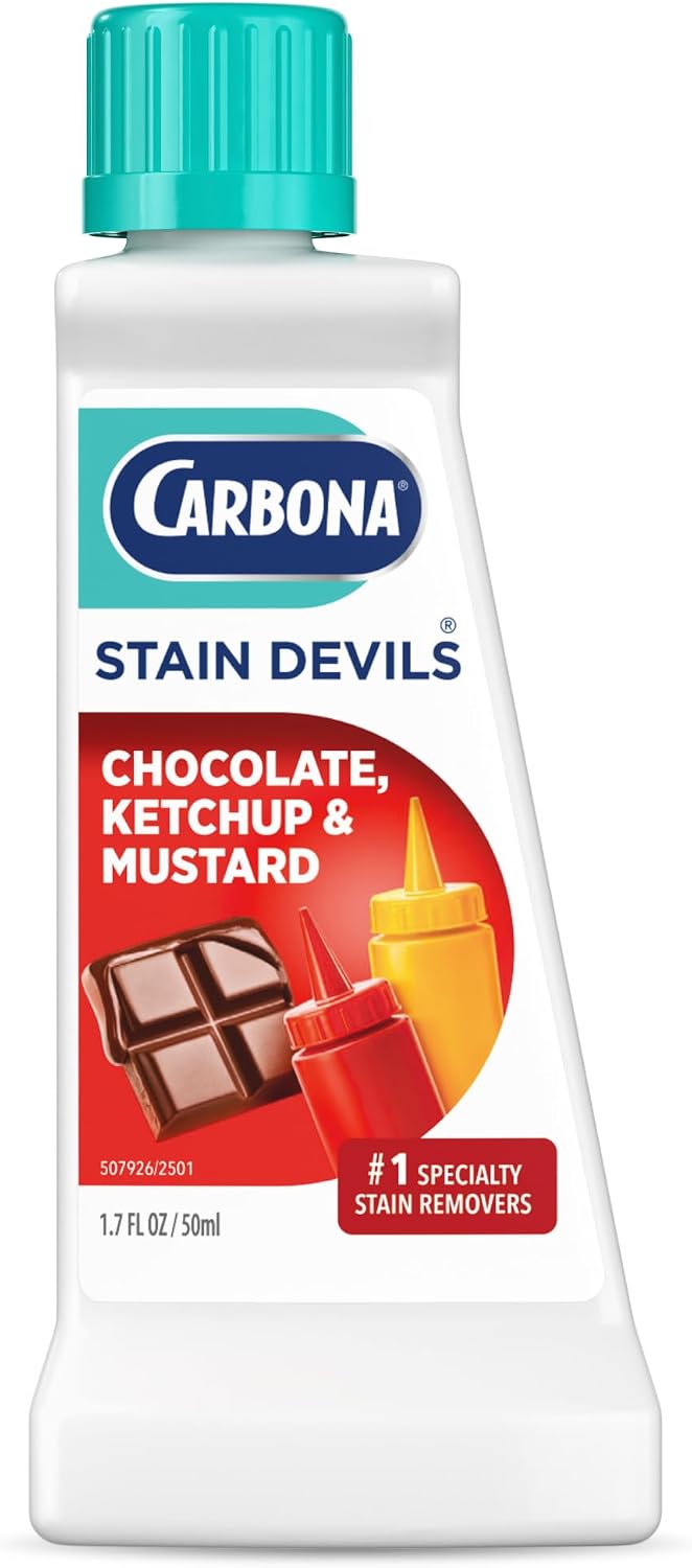 Carbona Liquid Stain Devil Food Clean Up Combo Set | Spot Stain Remover for Clothes