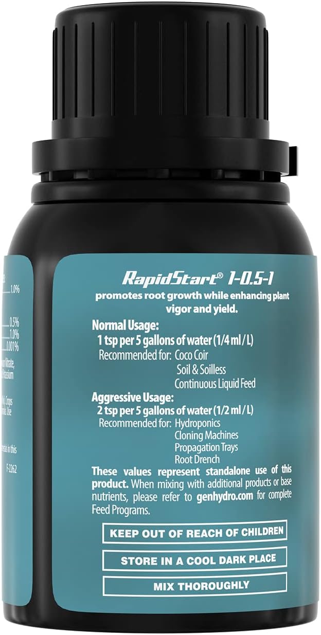 General Hydroponics Rapid Start for Root Branching, 125ml