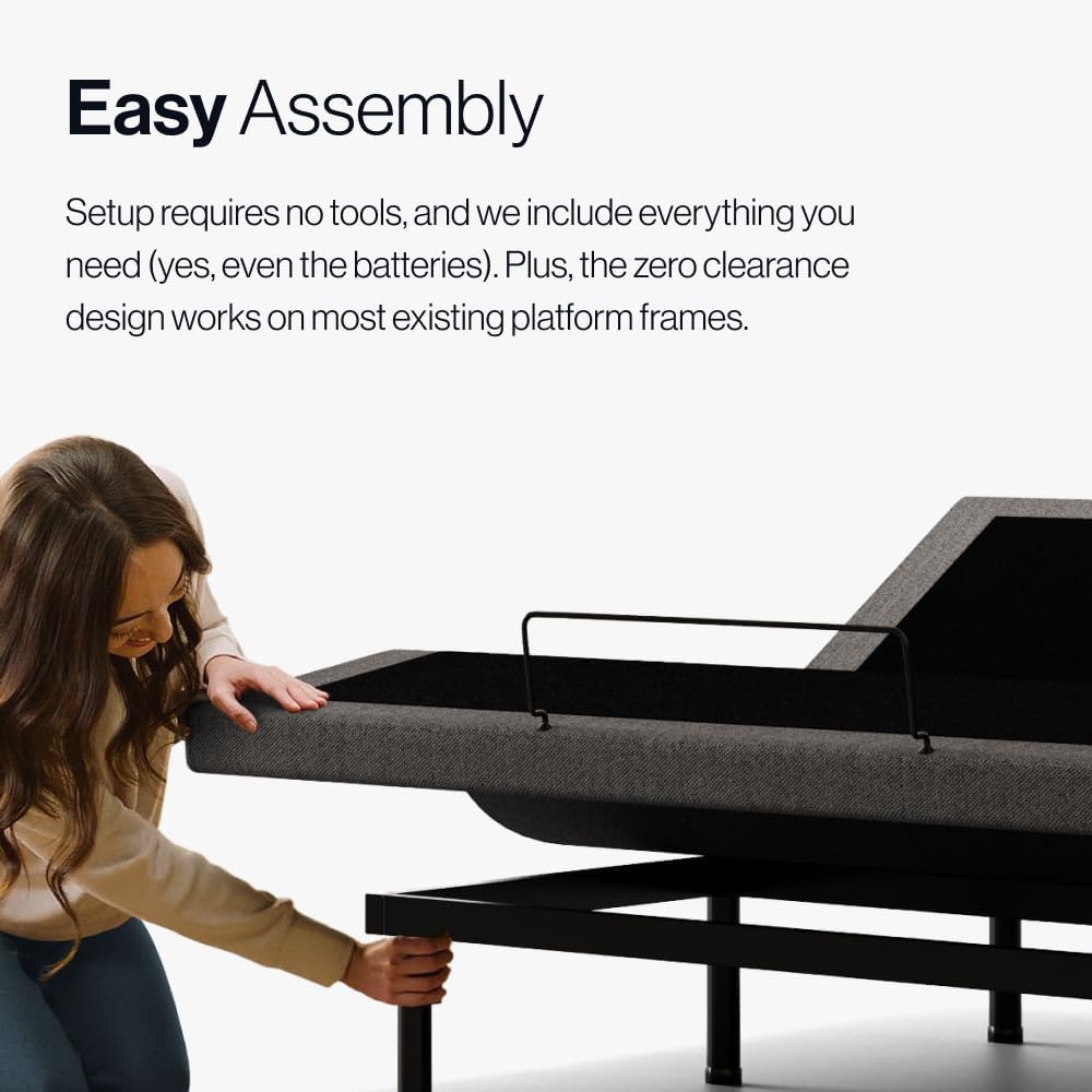 Adjustable Comfort Classic Adjustable Base, Twin XL, Head & Foot Incline