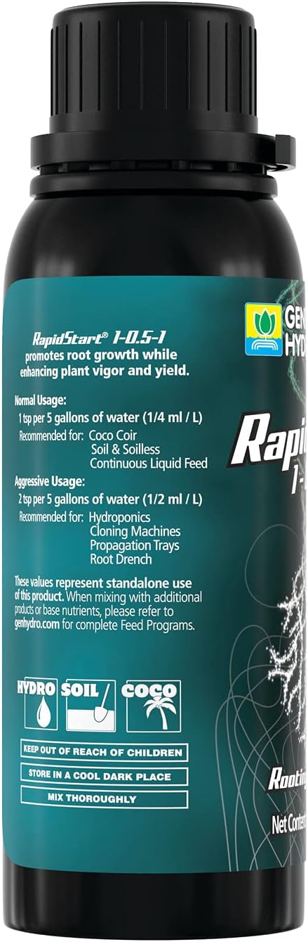 General Hydroponics Rapid Start for Root Branching, 125ml