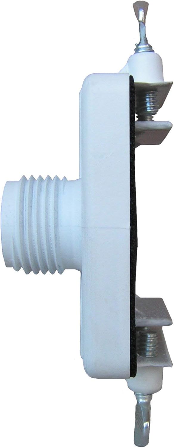 Skywater Downspout Diverter for Rain Harvesting - Attach Hoses Directly to 2x3 Downspout, Use Rainwater for Landscaping, No Rain Barrel Required