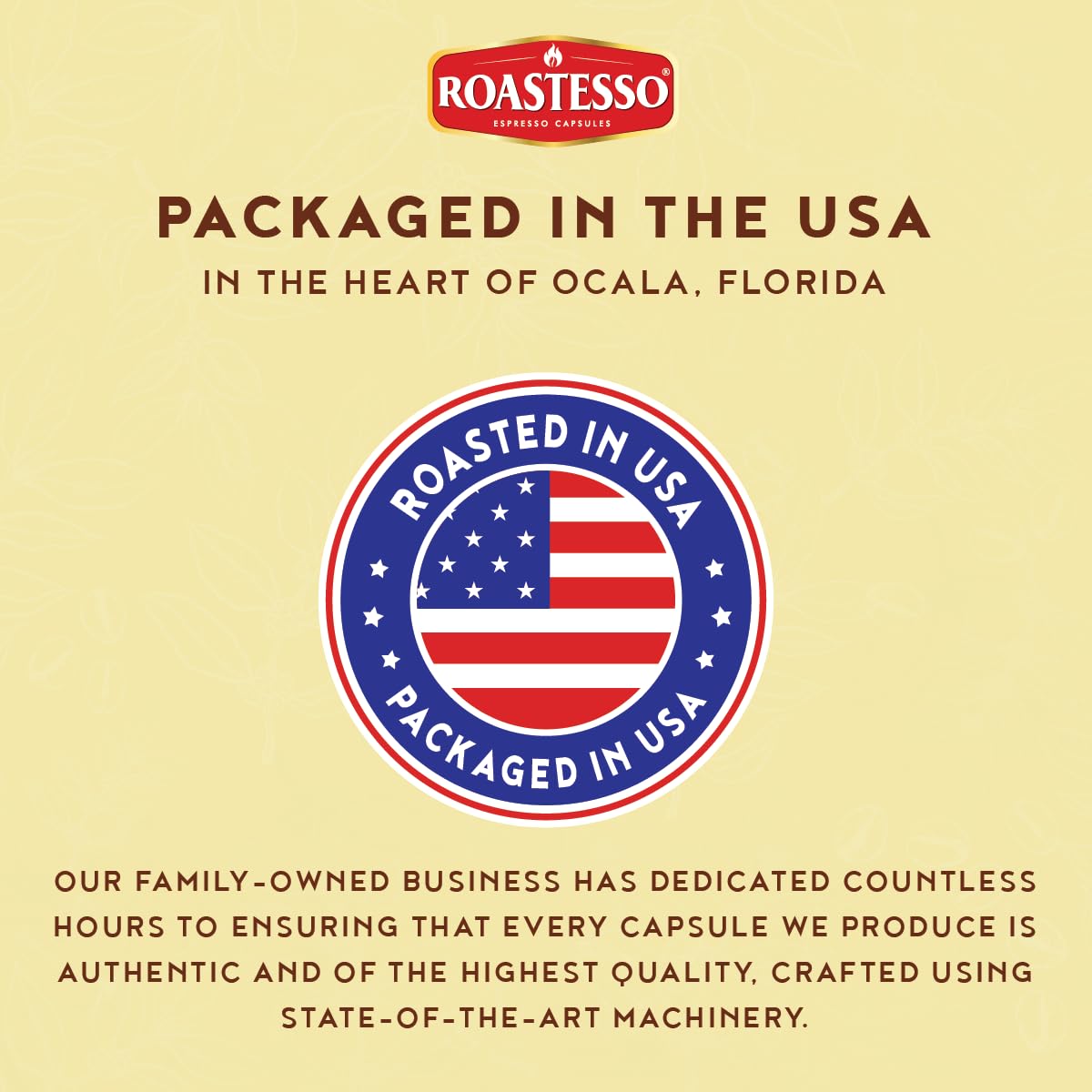 Roastesso, Aluminum Espresso Capsules, Flavors Variety Pack, Natural Flavored Coffee Pods with French Vanilla, Caramel, Chocolate & Hazelnut