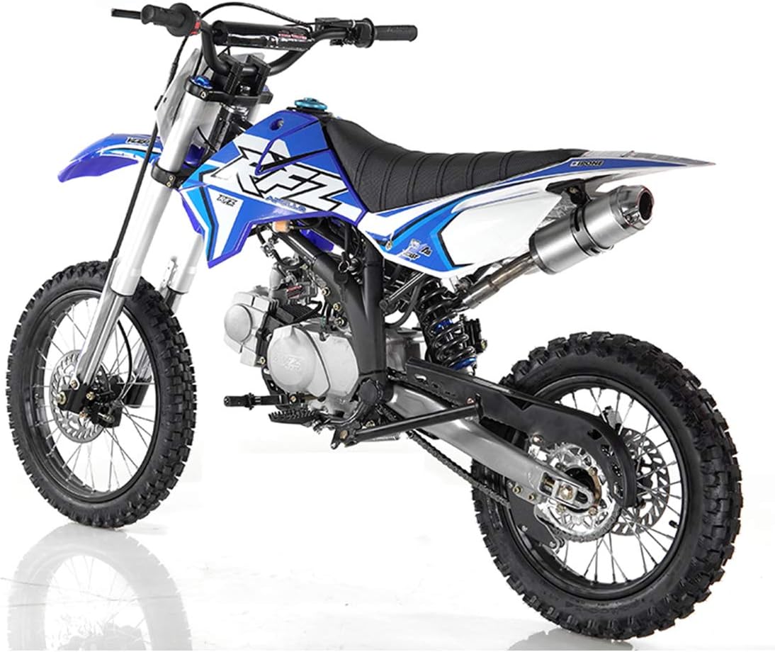 125cc Dirt Bike Pit Bike Adults Dirtbikes Pitbikes 125 Dirt Pit Bike (Blue)