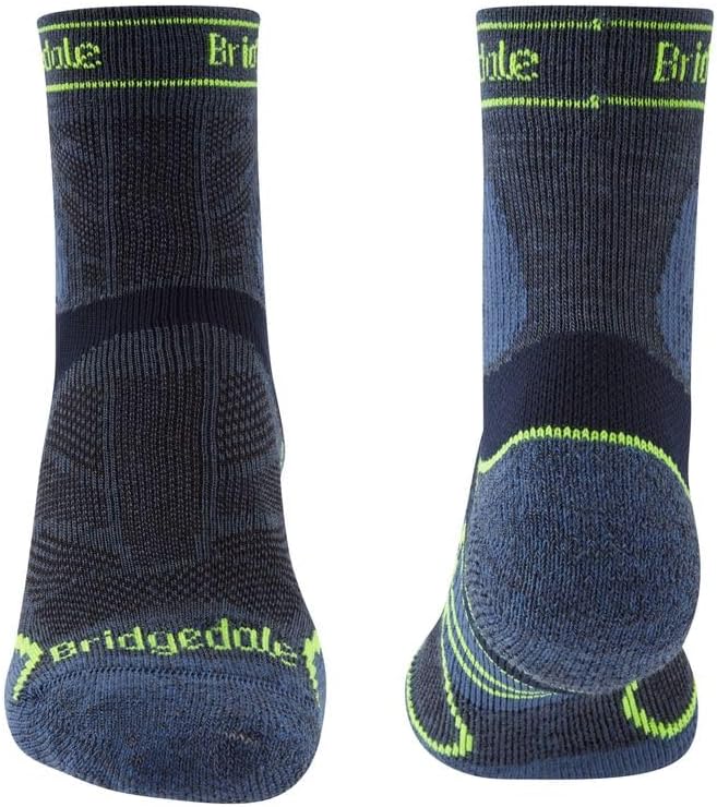 Bridgedale Men's Trail Run Lightweight T2 Merino Performance ¾ Crew
