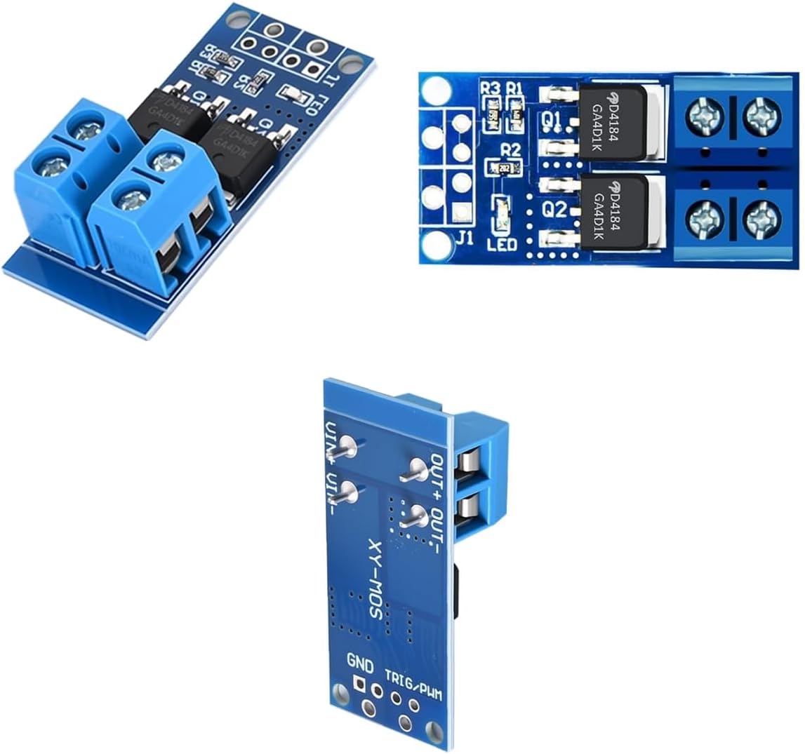 Gebildet 2pcs PWM Low Voltage Motor Speed Controller DC 1.8V 3V 5V 6V 12V 2A 1803BK 1803B Adjustable Driver Switch with Speed Control Knob