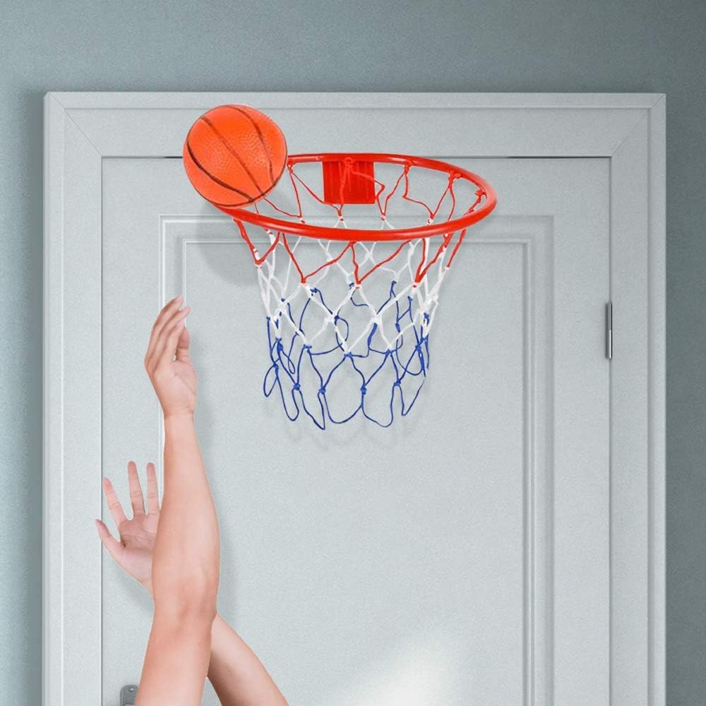ArtCreativity Mini Over-the-Door Basketball Hoop Game – Easy to Hang