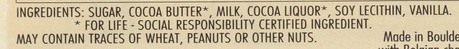 Chocolove Pure Milk Chocolate Mini Bar, 1.3000-ounces (Pack of 12)