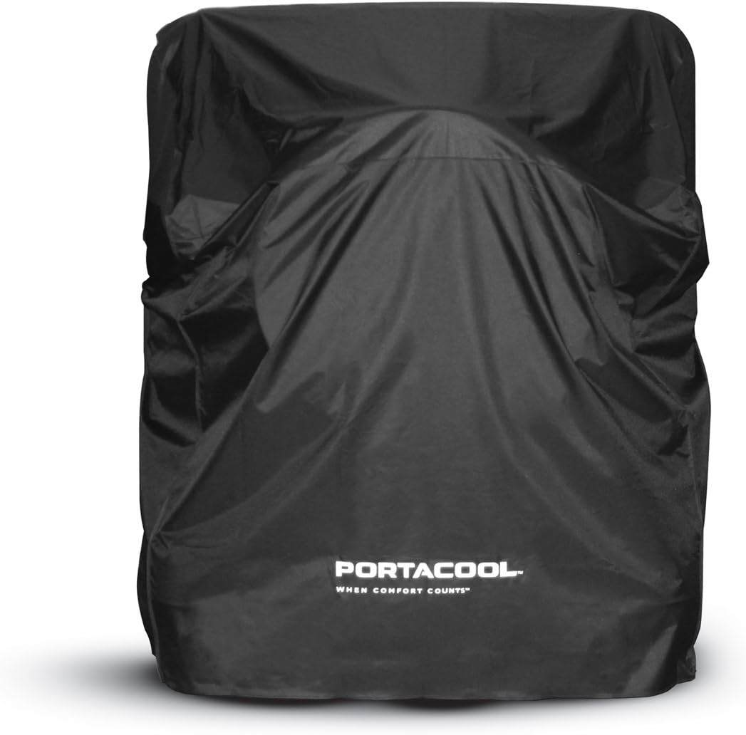 Portacool PARCVRJ26000 Protective Cover for Portacool PACJS2601A1 Jetstream 260 Portable Evaporative Coolers, Vinyl, Black