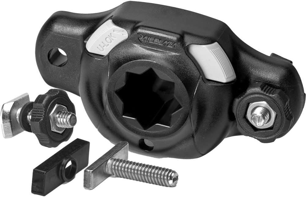 RAILBLAZA StarPort TracLoader –Gunnel Mount for Boats, Compatible with Crestliner, SureMount