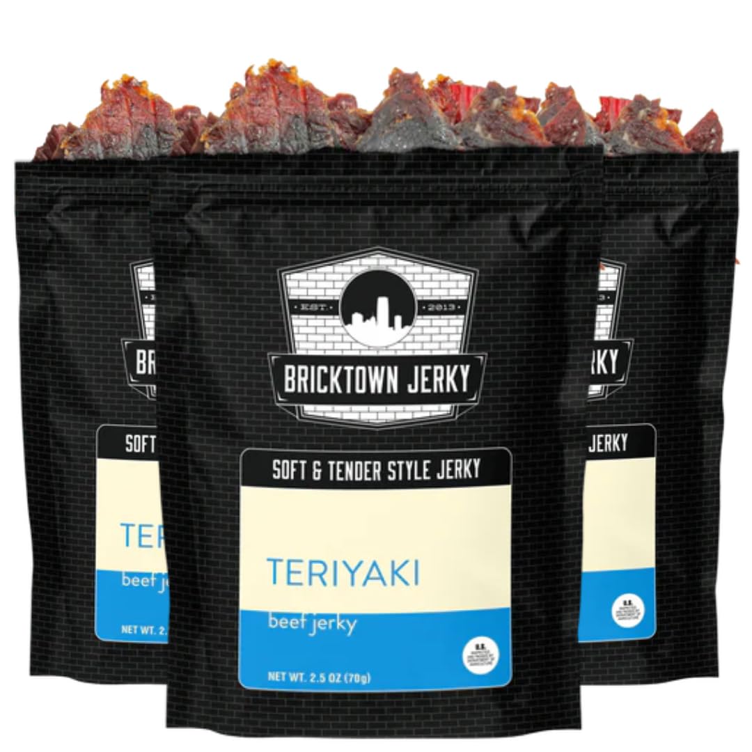 Honey Pepper Beef Jerky - Soft and Tender Style, High Protein, Low-Carb, Healthy Lean Meat Snack - Gourmet Beef Jerky, No Preservatives - 2.5 oz.