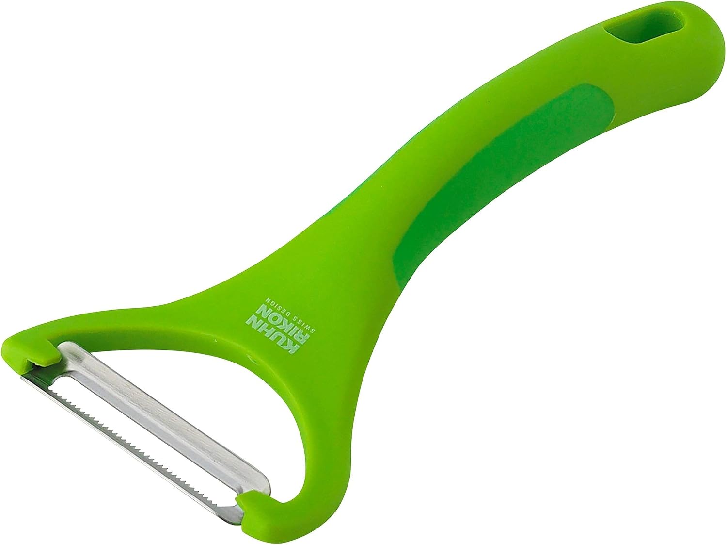 Kuhn Rikon Auto Safety LidLifter Can Opener with Ring-Pull Tool – Smooth-Edge Side-Cut Design for Safe, Touch-Free Lid Removal – Easy-Turn Handle, Swiss Engineered, Red