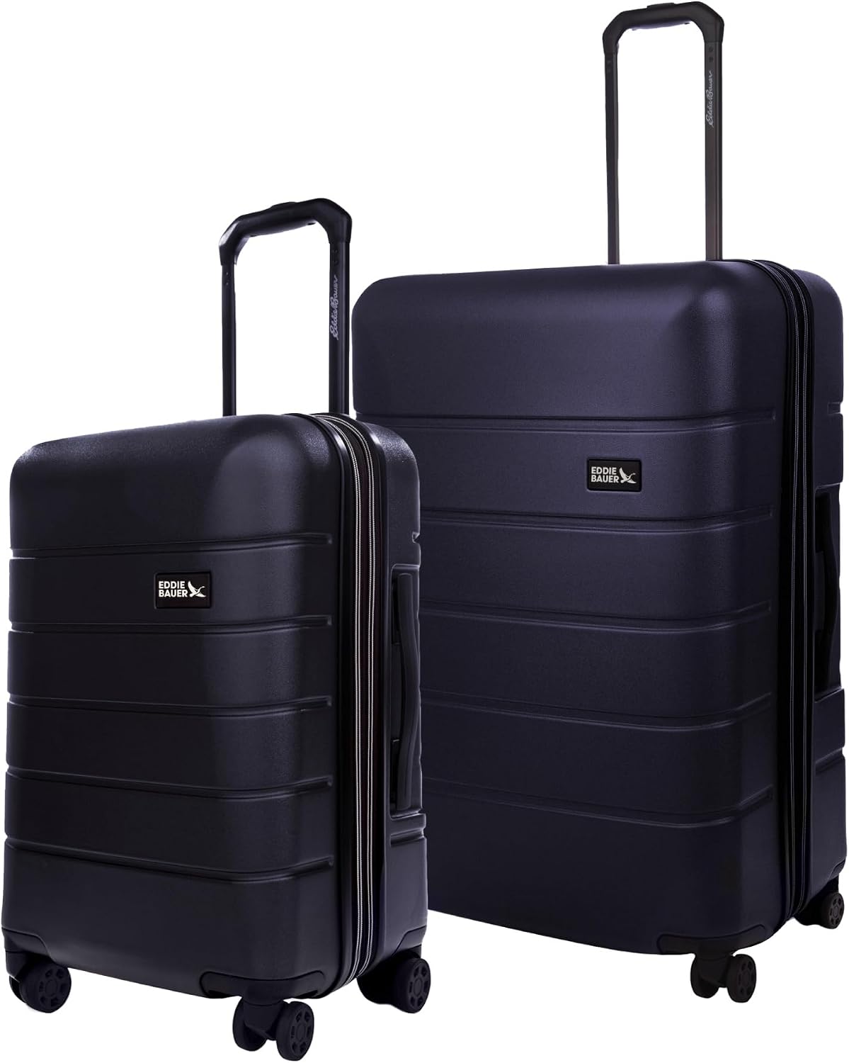 Eddie Bauer Glacier Checked 30" Luggage | Hardside | Spinner Wheels | Expandable | Lightweight | Travel Essentials - Sprig Green