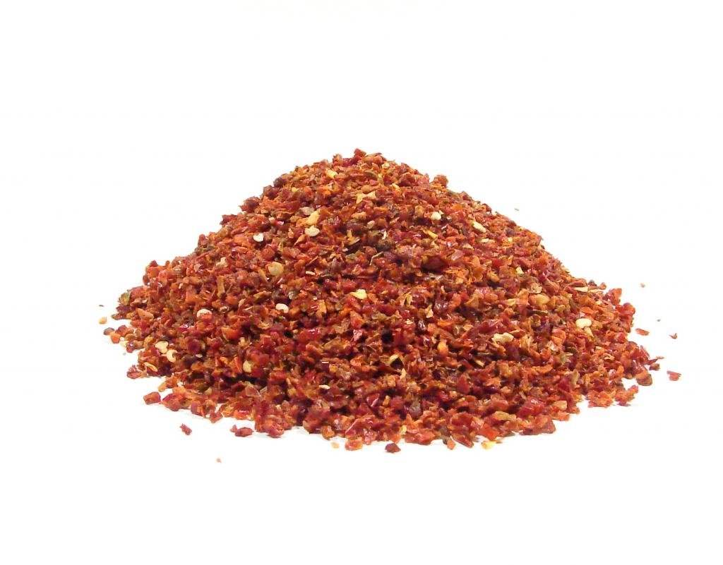 Red Bell Pepper, Granulated-4oz-Mild & Sweet Dried Red Bell Pepper