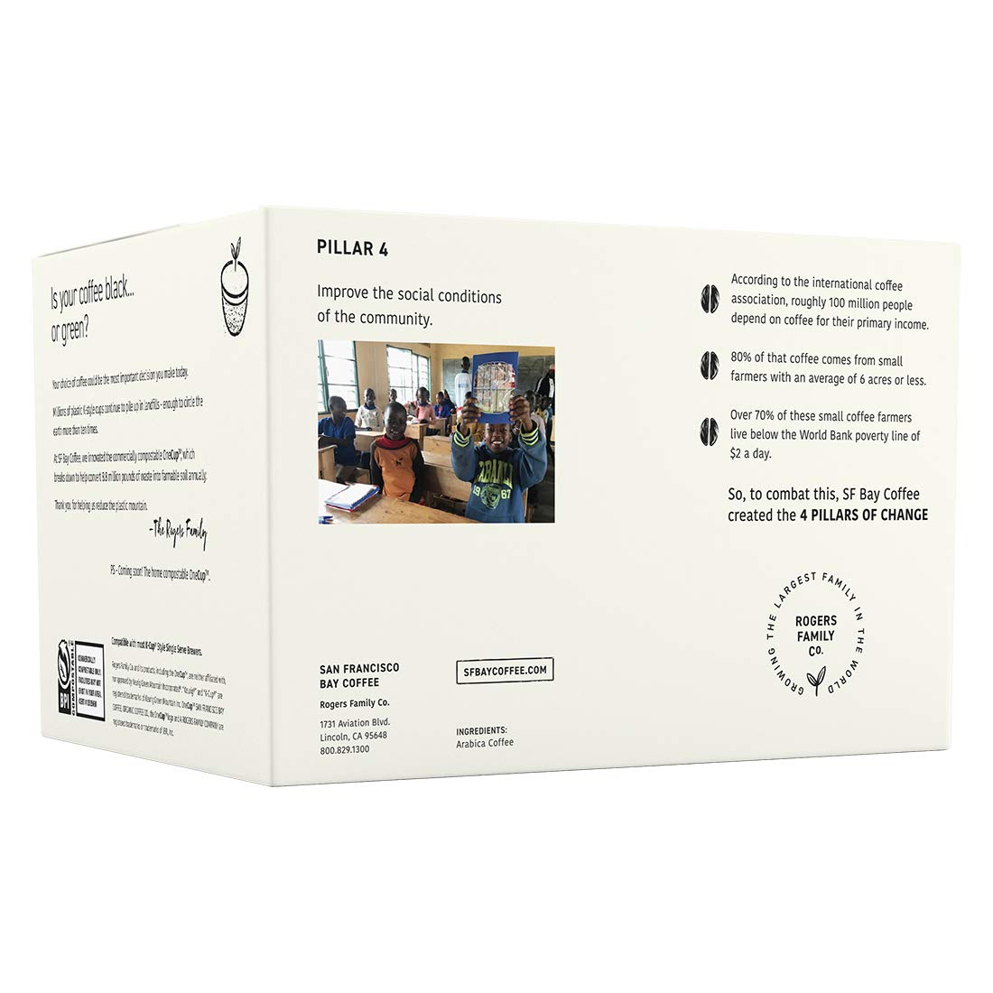 SAN FRANCISCO BAY FRENCH ROAST 24 ONE CUPS for Keurig K-Cup Brewers