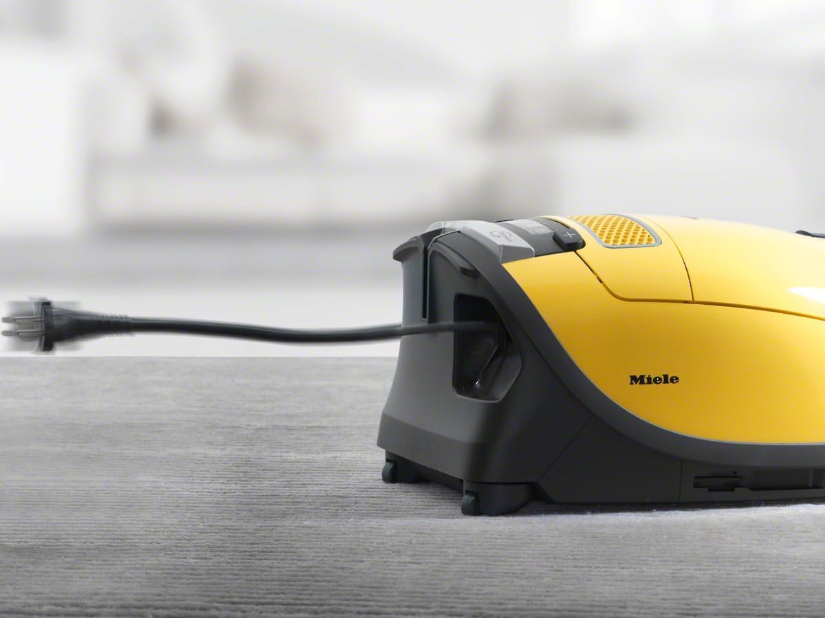 Miele 41GFE036USA Complete C3 Calima Canister Vacuum, Tuscany Yellow