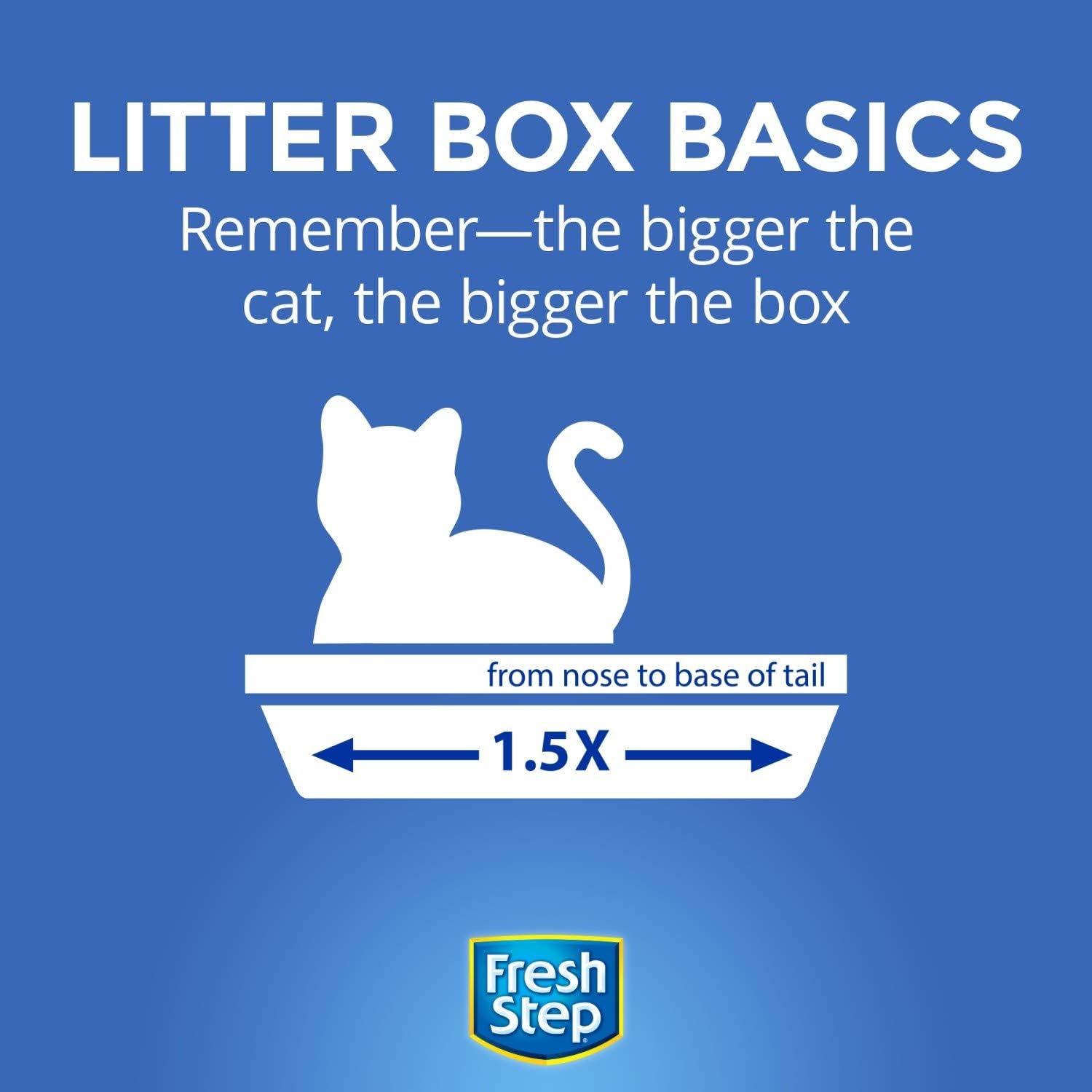 Fresh Step Extreme Clump Multi Cat Clumping Cat Litter, 14 lb. | Forms Tight Clumps, Easy To Scoop, Scented, Ammonia Block Technology, Low Dust, Compatible with Most Auto Litter Boxes