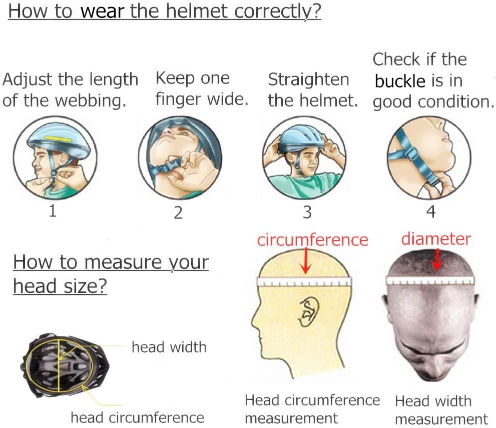 UPANBIKE Adult Bike Helmet One-Piece Adjustable Head Safety Protection | for Mountain & Road Bikes,Mens Bike Helmet,Riding Helmet,Womens Bike Helmet