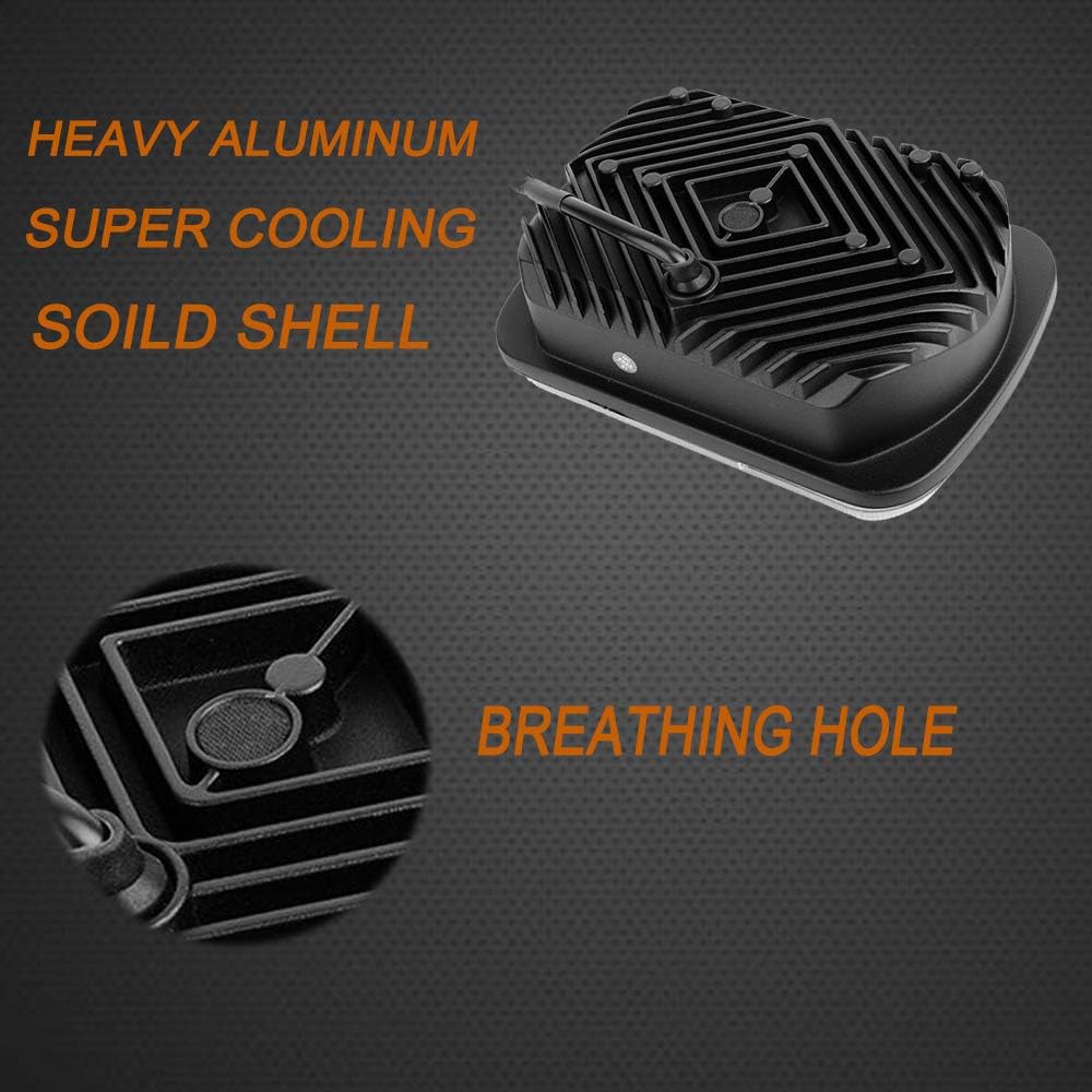 120W Rectangle 7x6 5x7 Inch Headlights 6052 6054 H5054 H6054 Headlight DRL Hi/Low Sealed Beam H4 Plug Compatible With GMC Ford Chevy Chevrolet Cargo