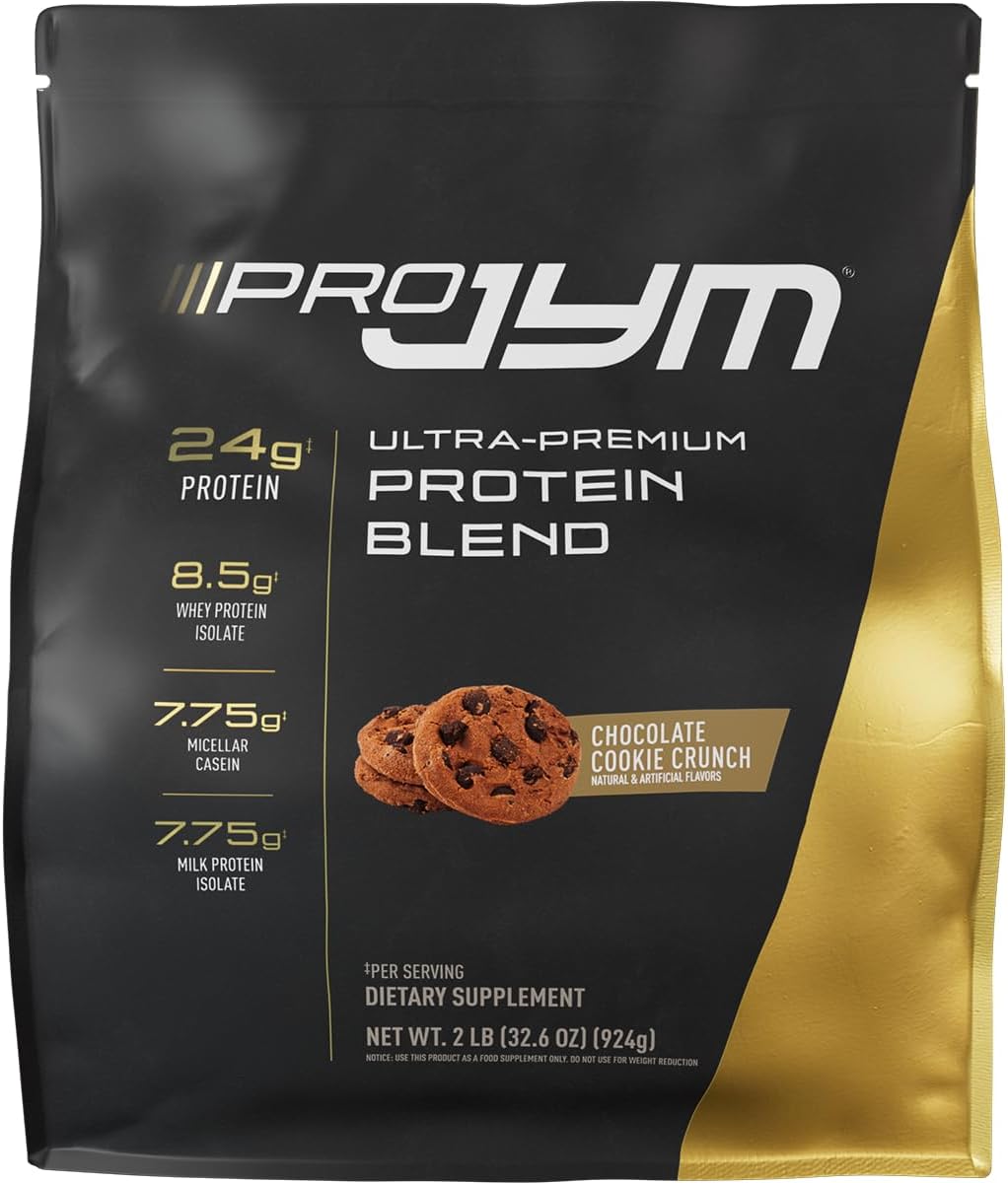 JYM Tahitian Vanilla Bean Whey & Casein Protein Powder, 1.7 lb, 22 Servings | Micellar Casein & Milk Protein Isolate, Lean Muscle Building, Pre & Post Workout Nutrition, Men & Women