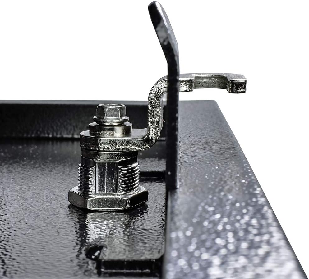 Mail Boss Mail Manager Modern Locking Post Mount Mailbox, USPS Approved | Patented anti-pry lock, accepts small packages