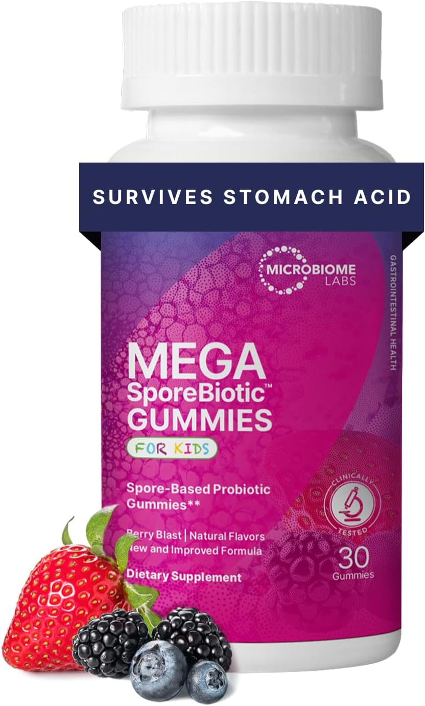 Microbiome Labs MegaSporeBiotic Daily Probiotic for Women + Men, 60 Ct
