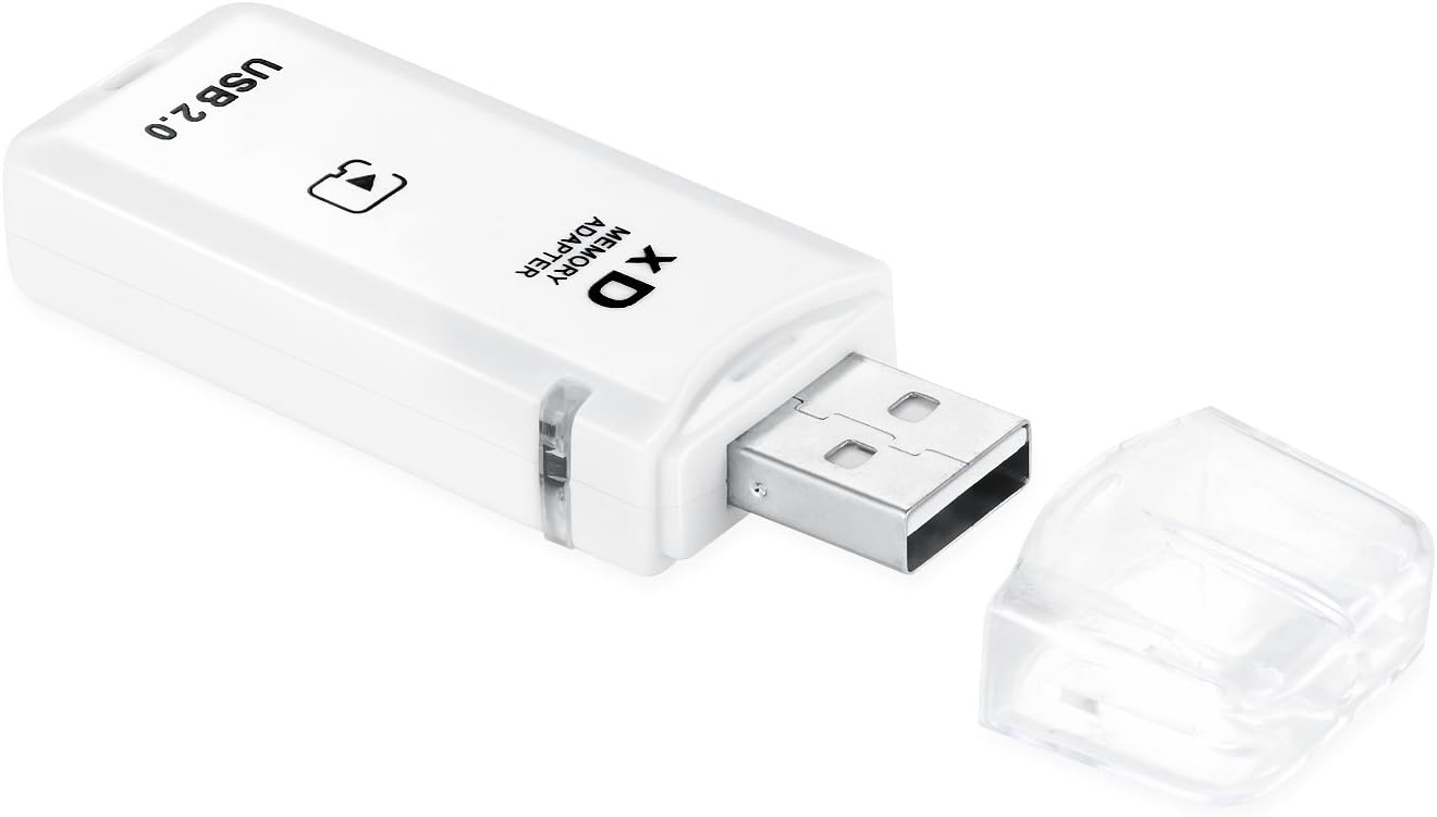 eTECH USB2.0 High Speed xD Memory Card Reader Supports Olympus and Fuji XD Picture Card 1GB 2GB