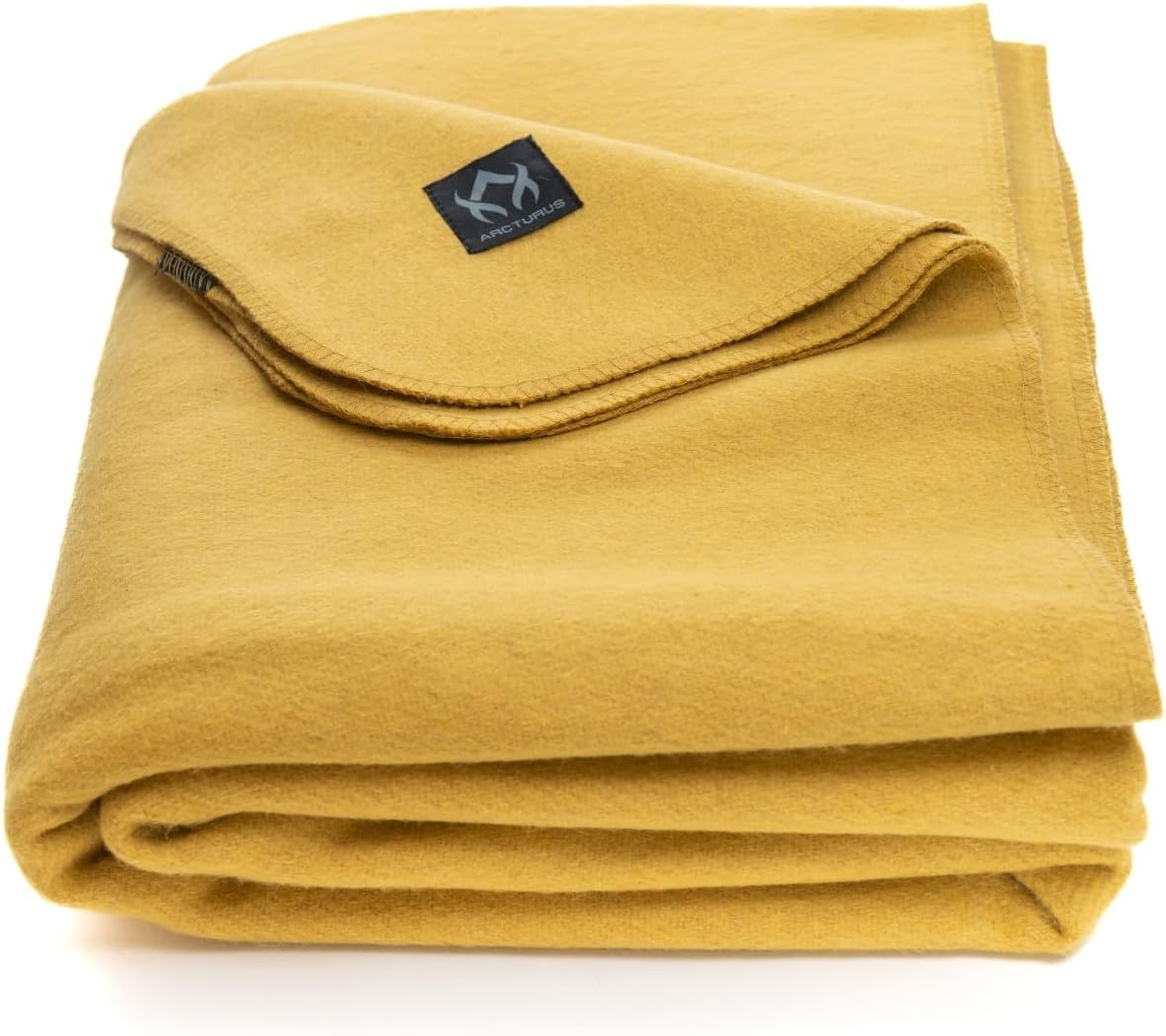 Arcturus Military Wool Blanket - Warm, Thick, Washable - Great for Outdoors, Camping, Stadium Blanket, Picnics, Travel - Car & Bushcraft Survival Kits