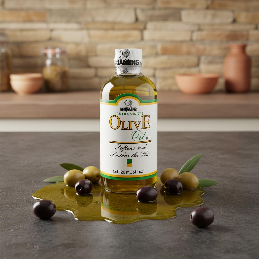Benjamins Extra Virgin Olive Oil 4oz (120 ml) by Benjamins