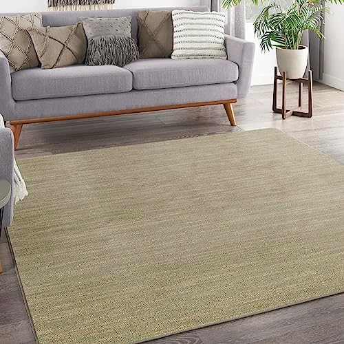 Nourison Home Essentials Indoor Outdoor Area Rug, Ivory Beige, 7' x 10'