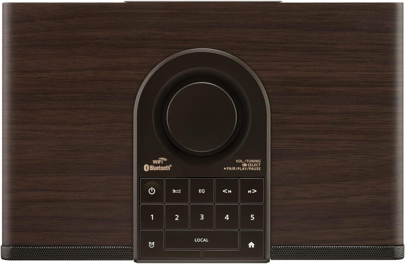 Sangean WFR-32 Internet Radio/AUX/Bluetooth/Smart Local Radio Preference Management/USB Playback and Phone Charging Digital Wooden Cabinet Radio