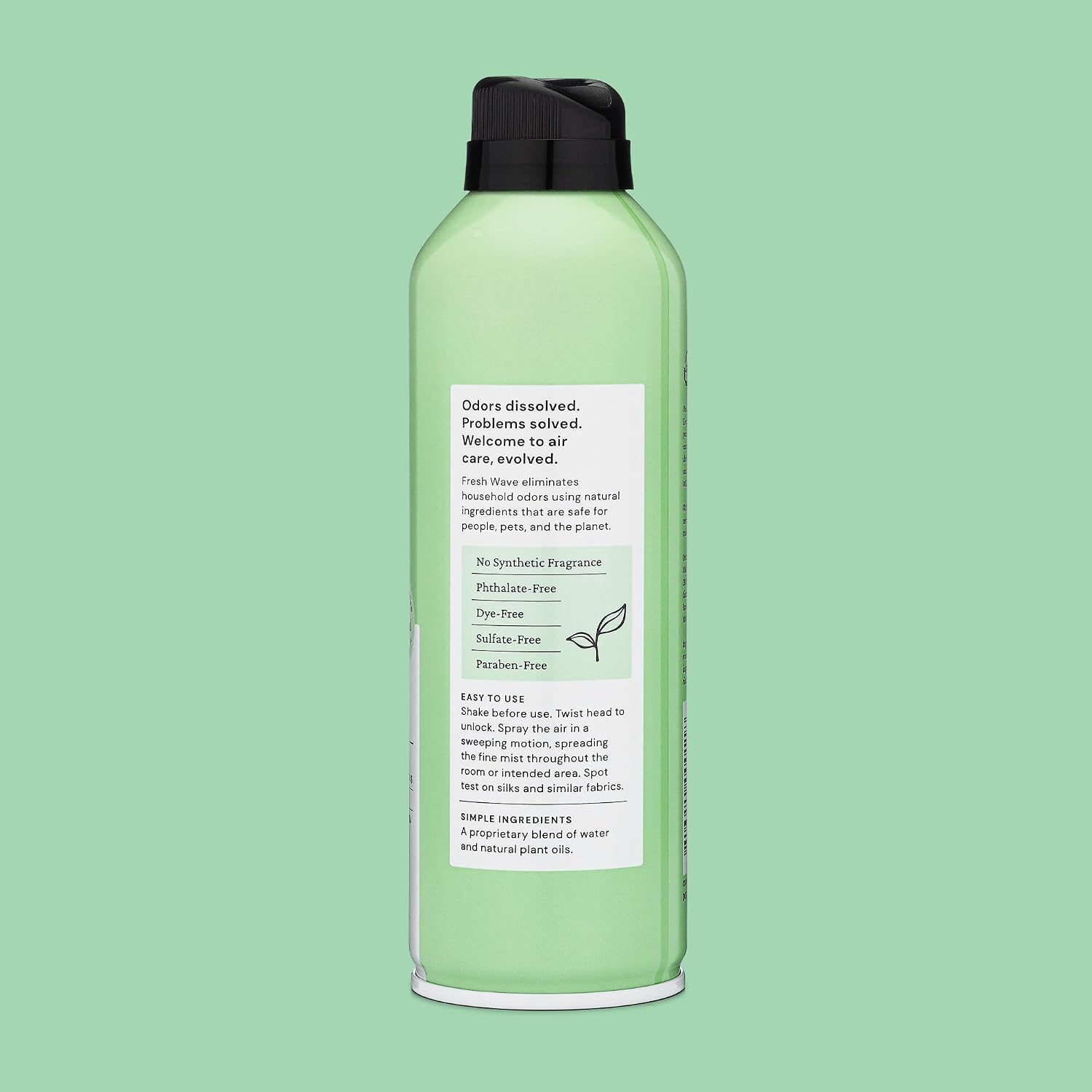 Fresh Wave Original Room and Fabric Air Freshener Spray, 2-Pk, 8 oz | Plant-based formula, Pet-safe and people-safe, Fabric and room deodorizer , For upholstery, carpets, shoes, and pet bedding