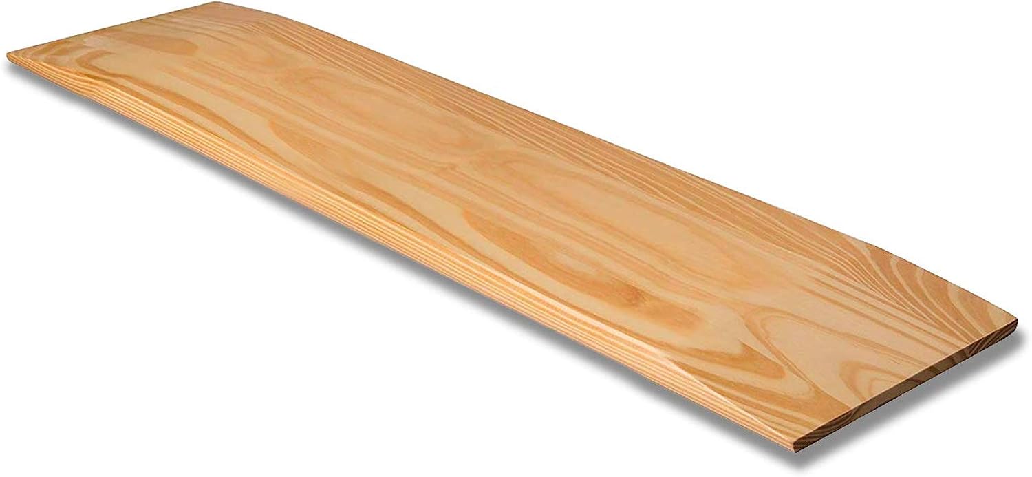 DMI Transfer Board and Slide Board Made of Heavy-Duty Wood for Patient, Senior and Handicap Move Assist and Slide Transfers, FSA HSA Eligible, Holds up to 440 Pounds, Solid, 30 x 8 x 1 (Pack of 10)