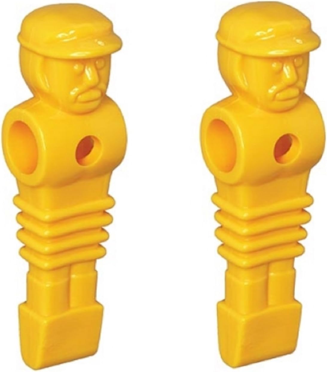 2 Yellow Imperial Replacement Foosball Men