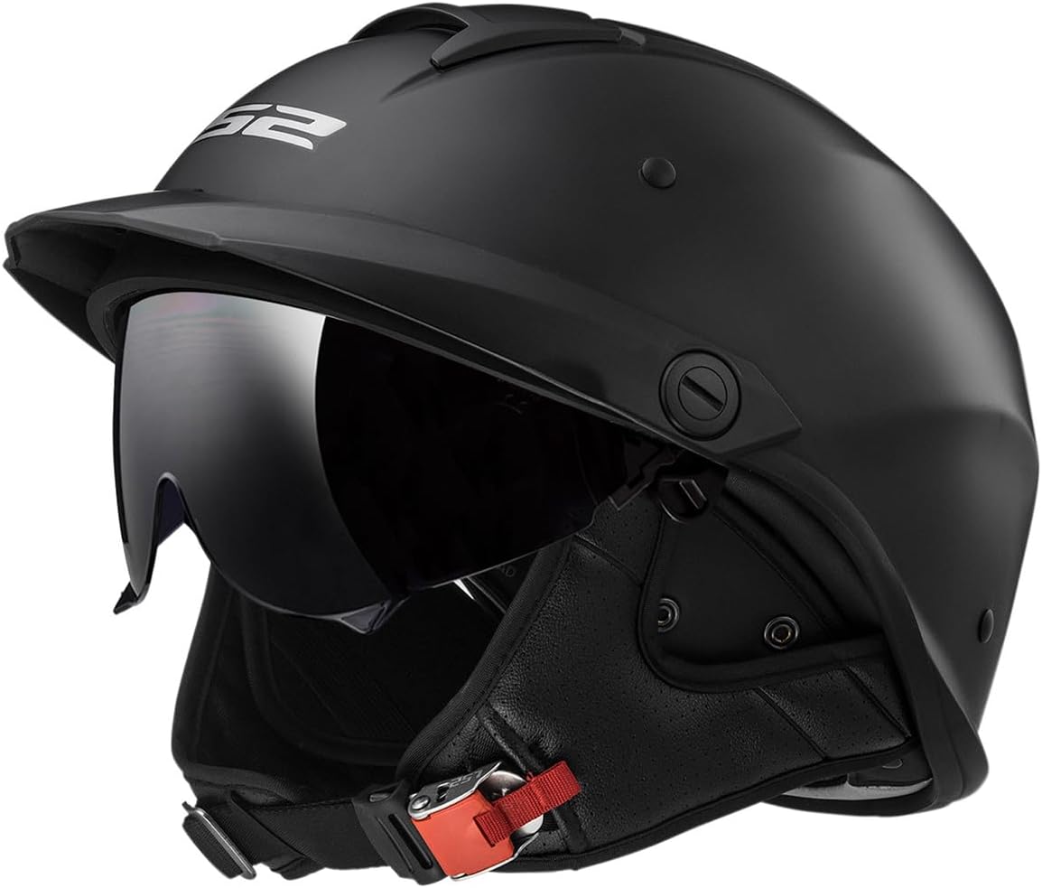 LS2 Helmets Rebellion Motorcycle Half Helmet