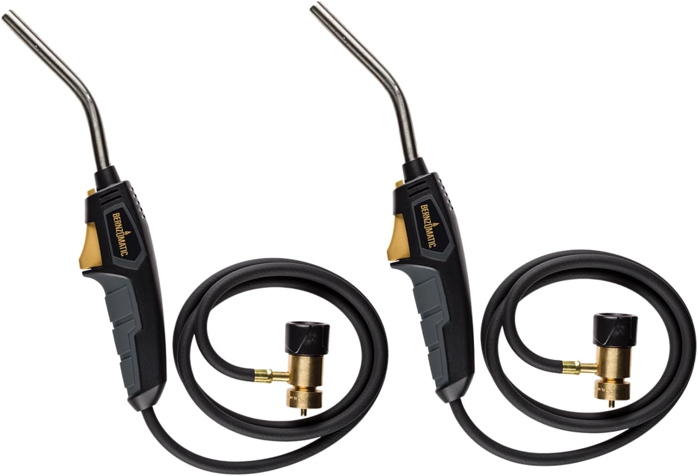 Bernzomatic BZ8250HT Reach Hose Torch, Trigger-Start Hose Torch with Included Holster For Fuel Canister, Red (8250 Reach Torch)