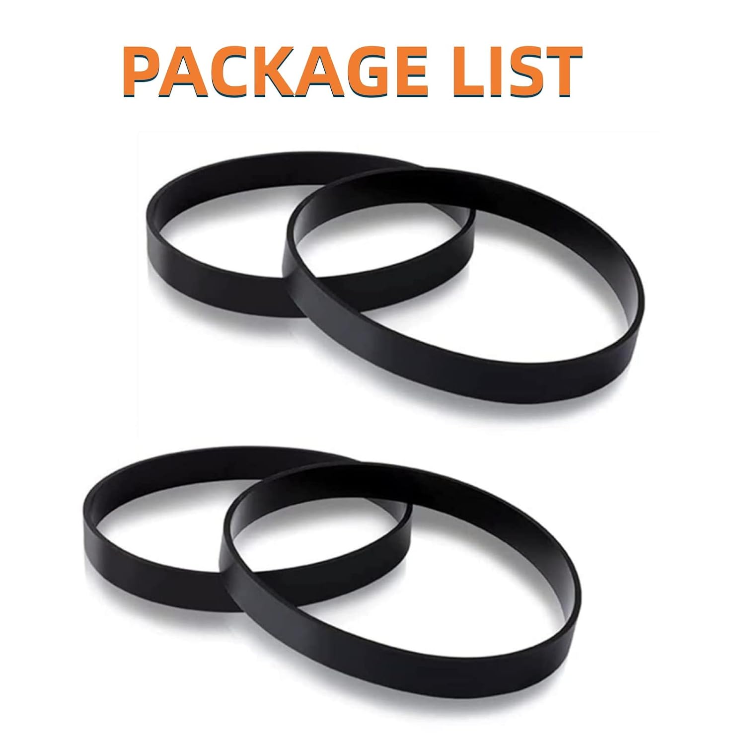 JEDELEOS Replacement Belts for Bissell Model 2252 2253 2254 22543 2255 2256 2258 2259 2260 2316 1309 1790 1792 1793 1413 2739 Powerlifter and