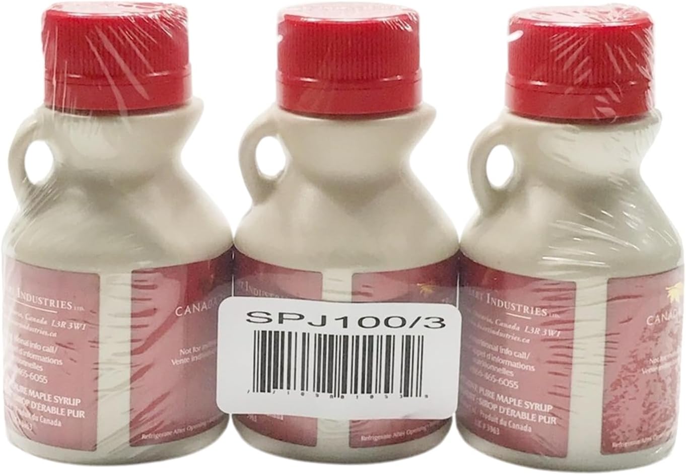 CANADA TRUE Pure Maple Syrup(Amber) (3x100ml)